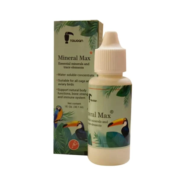 parande2.1.webp قطره پرندگان توکان مدل MINERAL MAX حجم 30میلی لیتر - تصویر 1